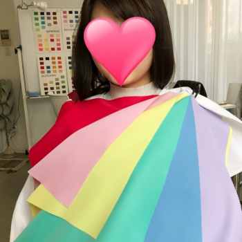 似合う色に的を絞ってお買い物ができる